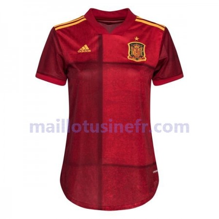 Maillot de Foot Espagne Domicile UEFA EURO 2020 - Femme
